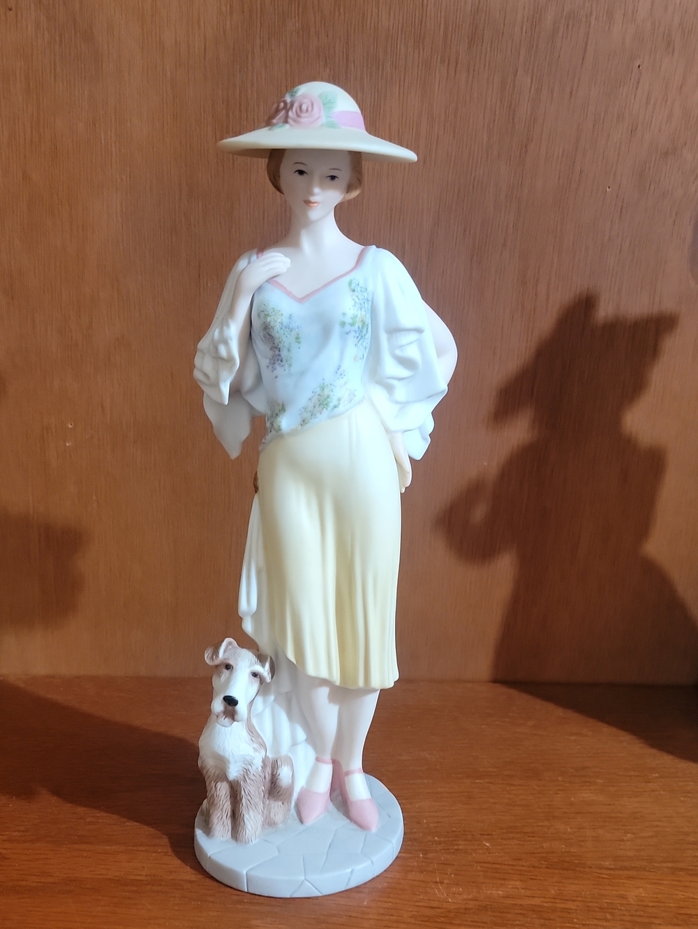 Home Interiors Porcelain Figurine "Emme And Raleigh" 2005
